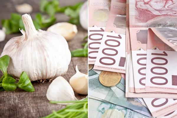 SKUPLJI OD MESA: Zašto su beogradski prodavci povećali cenu belog luka na 800 DINARA?