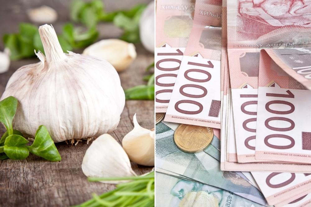 SKUPLJI OD MESA: Zašto su beogradski prodavci povećali cenu belog luka na 800 DINARA?