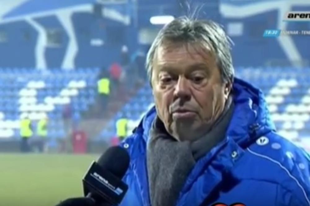 Bivši trener Zvezde POBESNEO ZBOG LOPOVA posle poraza Radnika u Surdulici! (VIDEO)