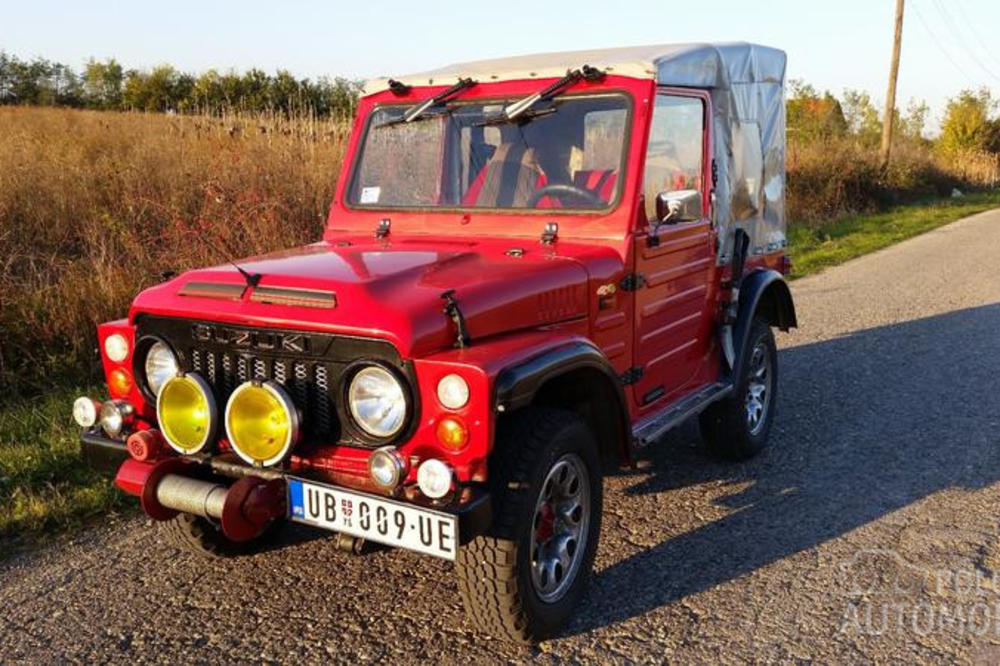 VELIKI MALI DŽIP: Suzukijev SAMURAJ oldtajmer sa 4x4  pogonom! (FOTO)
