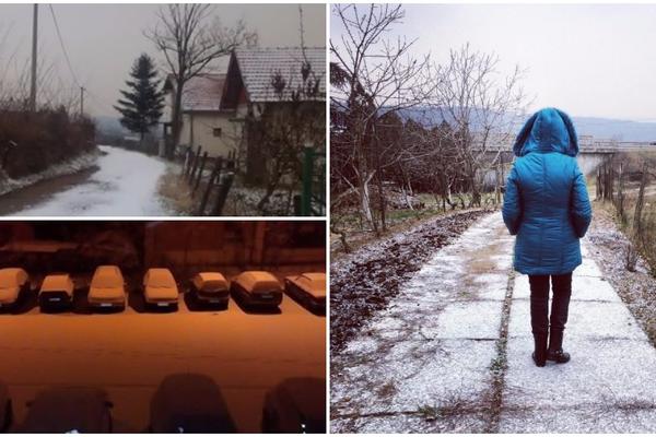 BELI SE SRBIJA, BELE SE DRUŠTVENE MREŽE: Ovo su najlepše fotke prvog snega u našoj zemlji! (FOTO)