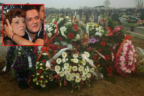 NAJBLIŽI SU BILI UZ NJEGA DOK JE SAHRANJIVAO MAJKU: Gastoz neutešan, jezive scene na groblju u Svilajncu! (FOTO)