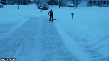 Posle OVOG GENJALCA čišćenje snega postaje PESMA! (VIDEO)