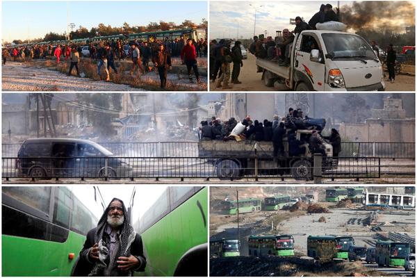 Završena EVAKUACIJA DŽIHADISTA iz Alepa: Pobunjenici PREKRŠILI SPORAZUM! (FOTO) (VIDEO)