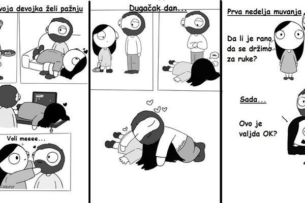 Ona je tajno ilustrovala svoj život sa dečkom, a sve je ispalo tako smešno! (FOTO)