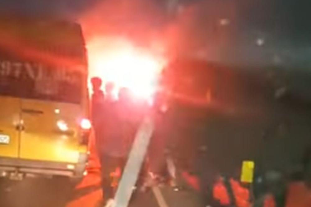 BRUTALNO U SVAKOM SMISLU: Kazahstanci iskopirali ono što su Grobari uradili Delijama pre 3 dana! (VIDEO)