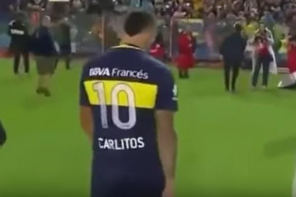 Bombonjera se poklonila Tevezu na poslednjem meču za voljenu Boku, a njega su emocije slomile! (VIDEO)