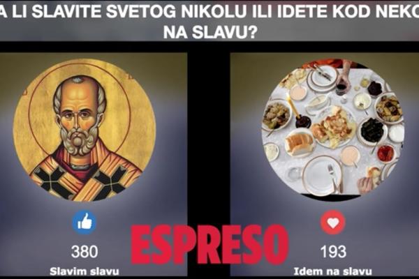 KOJOJ POLOVINI SRBIJE PRIPADATE? Da li danas idete na slavu ili SLAVITE? (VIDEO)