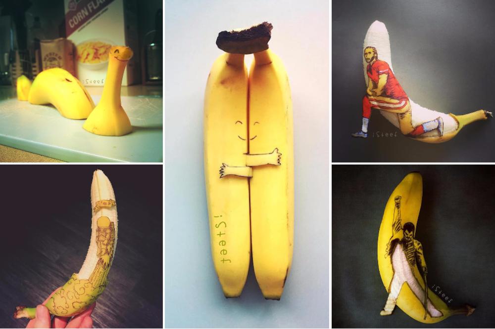 BANANA UMETNOST: Ono što holandski umetnik pravi od voća je NEREALNO DOBRO! (FOTO)