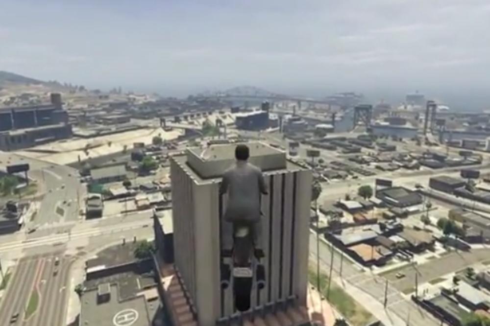 WIN DANA: Evo kako da prizemljite motor sa neba KAO CAR! (GIF)