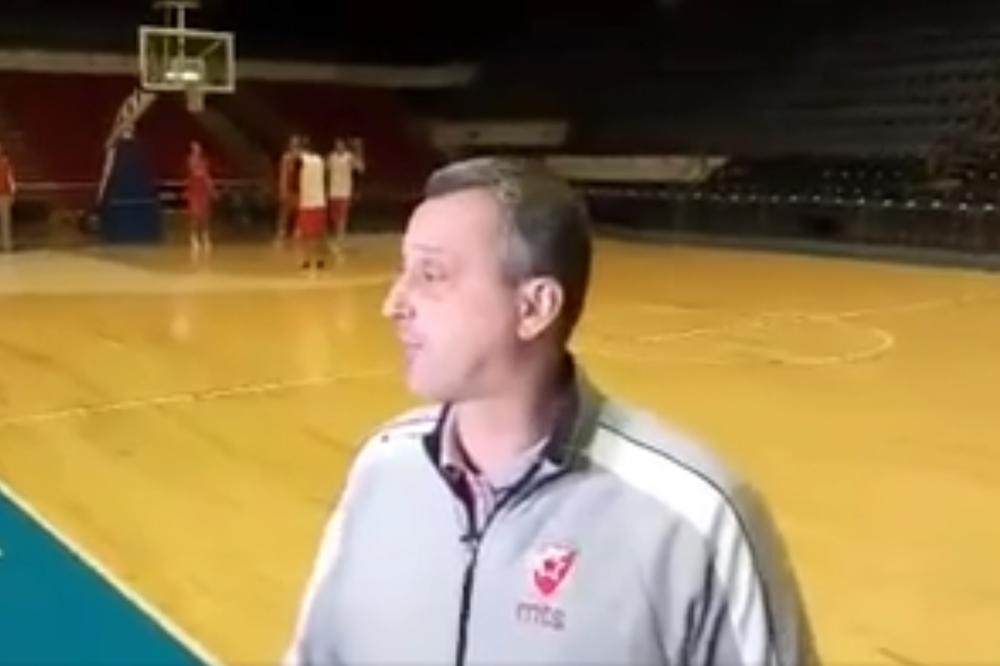 Igrači Zvezde direktno iz aviona došli na trening! Šta o tome kaže Radonjić? (VIDEO)