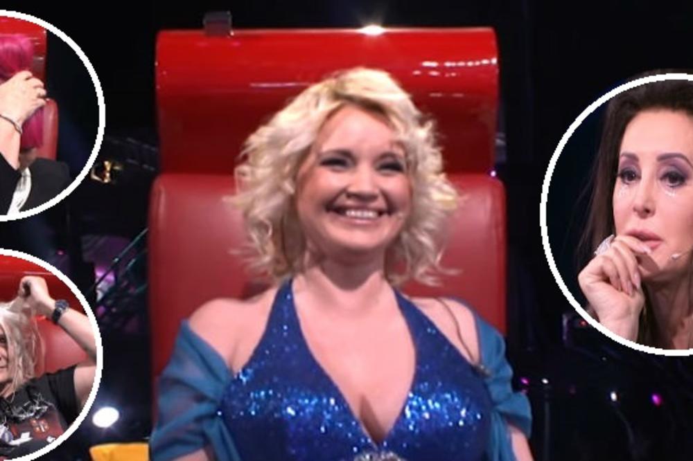 MAJA S ONOG SVETA: U Pinkovim zvezdama otkrila tajne zagrobnog života, članovi žirija joj se KRSTILI! (FOTO)