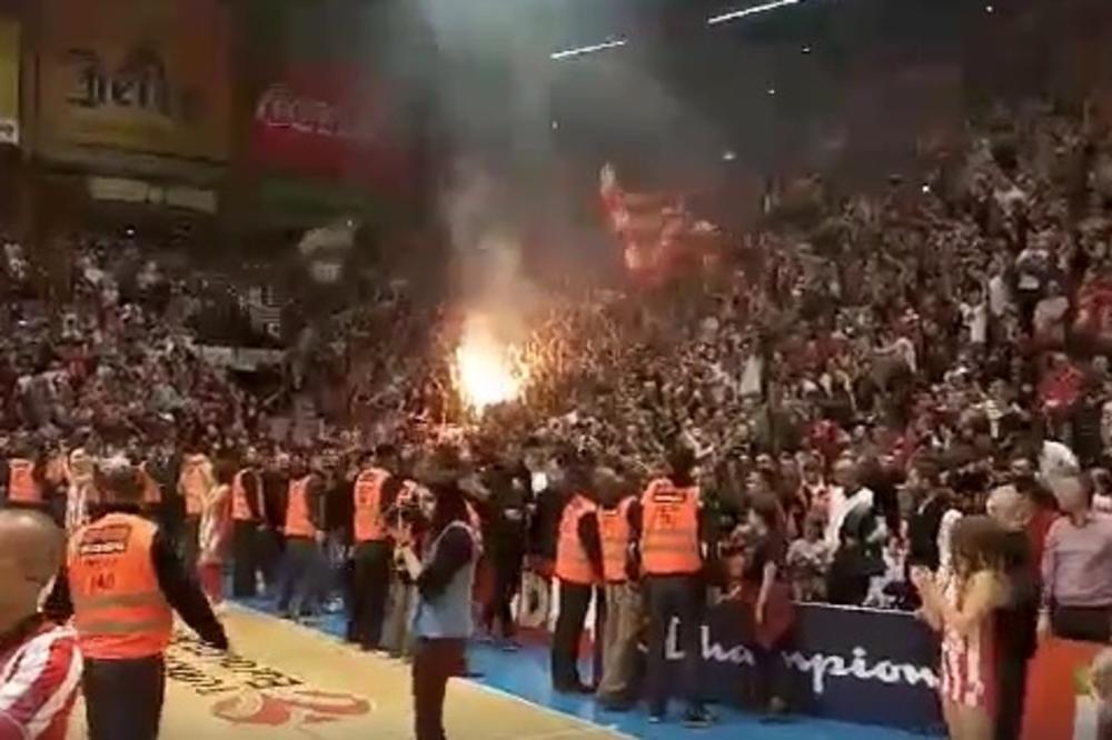 Delije BAKLJAMA ZAPALILE Pionir! Proslava pobede nad Realom će se dugo slaviti! (VIDEO)