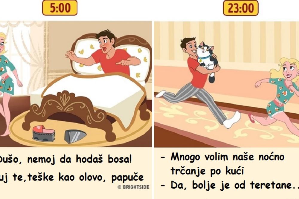 Kako izgleda jedan dan iz života komšija koji žive iznad vas? (FOTO)