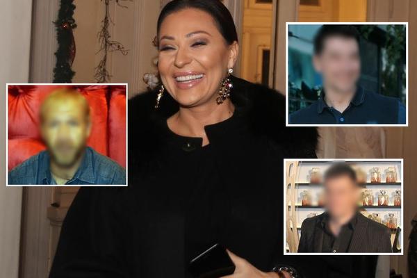 MOJA EKIPA Ceca u klinču sa 3 naj srpska frajera, a nijedan nije Veljko! Na svu trojicu otkida pola Srbije, a oni na Cecu! (FOTO)