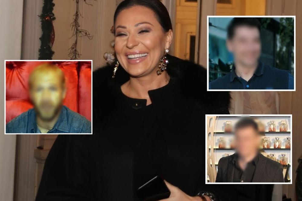 MOJA EKIPA Ceca u klinču sa 3 naj srpska frajera, a nijedan nije Veljko! Na svu trojicu otkida pola Srbije, a oni na Cecu! (FOTO)