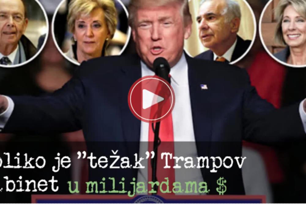 Ma, koji Dačić i Stefanović: OVOLIKO LOVE imaju LJUDI U TRAMPOVOM KABINETU! (VIDEO)