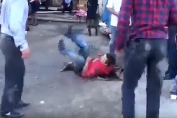 LUDAČKA SVADBA u DAGESTANU: Valjanje po podu, polivanje vodom i tuča životinjskim kožama!  (FOTO (VIDEO)