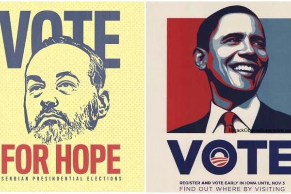 OBAMA, TI LI SI? Janković pokrao moto bivšeg američkog predsednika! (FOTO)