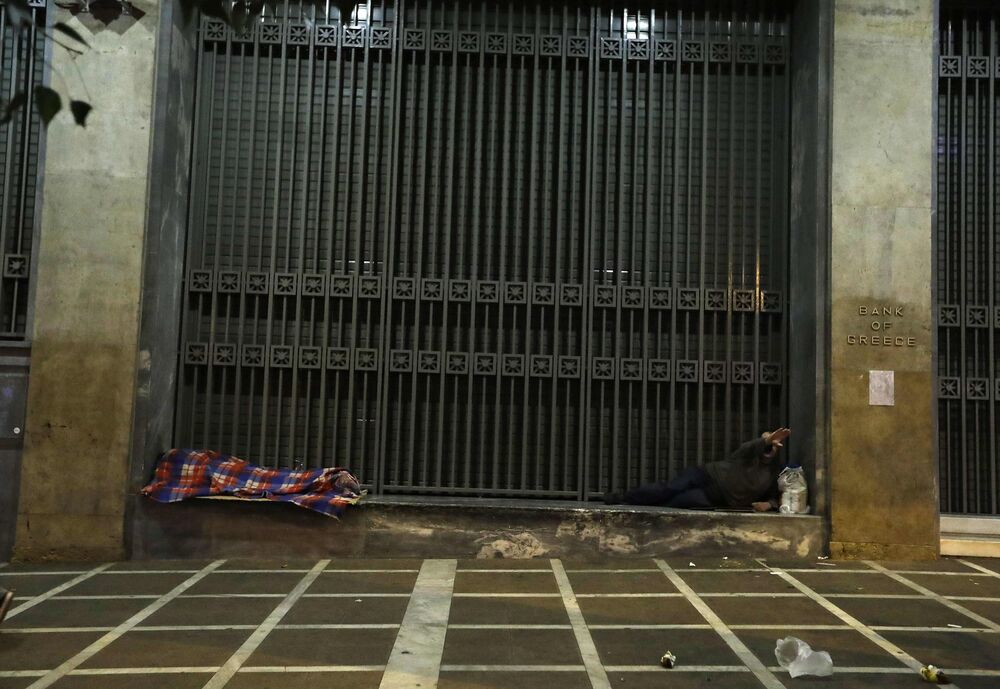 Beskućnik, ilustracija 