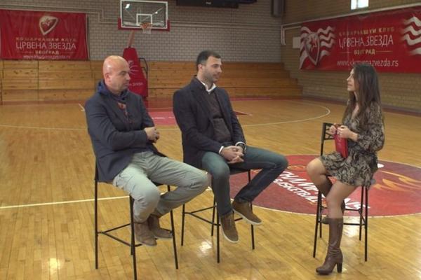 Funkcionerima Zvezde nije nimalo bilo lako tokom intervjua sa provokativno obučenom seksi voditeljkom! (VIDEO)