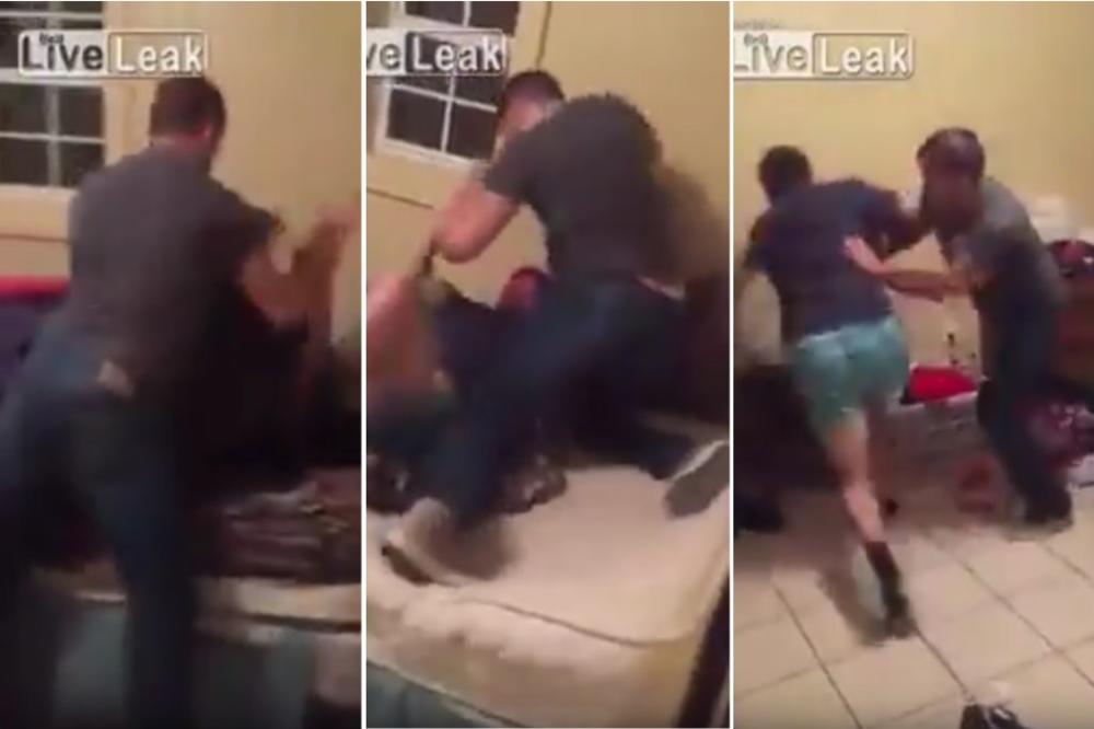 UHVATIO JE ŽENINOG LJUBAVNIKA i krenuo pesnicama da isteruje pravdu (VIDEO)
