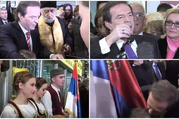 KARIĆ STIGAO U SRBIJU, PA SE RASPLAKAO! Nazdravio uz rakiju, pa obećao da će zaposliti SRBE i biti sluga vlasti! (FOTO) (VIDEO)