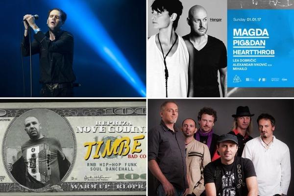 ŽURKE ZA ONE NEUNIŠTIVE: 10 najluđih repriza - Evo gde rokeri i klaberi mogu 1. i 2. januara! (FOTO)