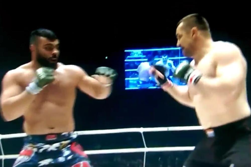 ON JE ŽIVOTINJA! Mirko Kro Kop se iživeo na iranskom borcu nestvarnim nokautom u prvoj rundi! (VIDEO)