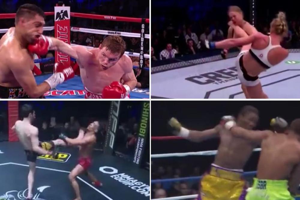 SUROVA BRUTALNOST KOJA JE I NAS BOLELA: 10 najboljih nokauta u 2016. godini! (VIDEO)