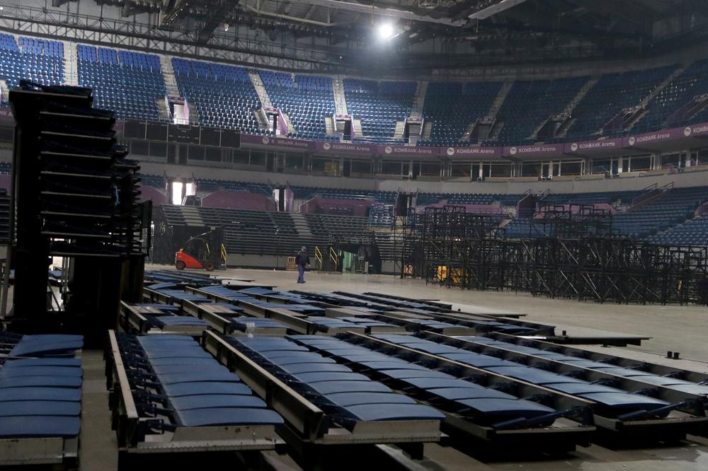 Počeli radovi u Kombank areni za Evropsko atletsko prvenstvo u dvorani! (FOTO)