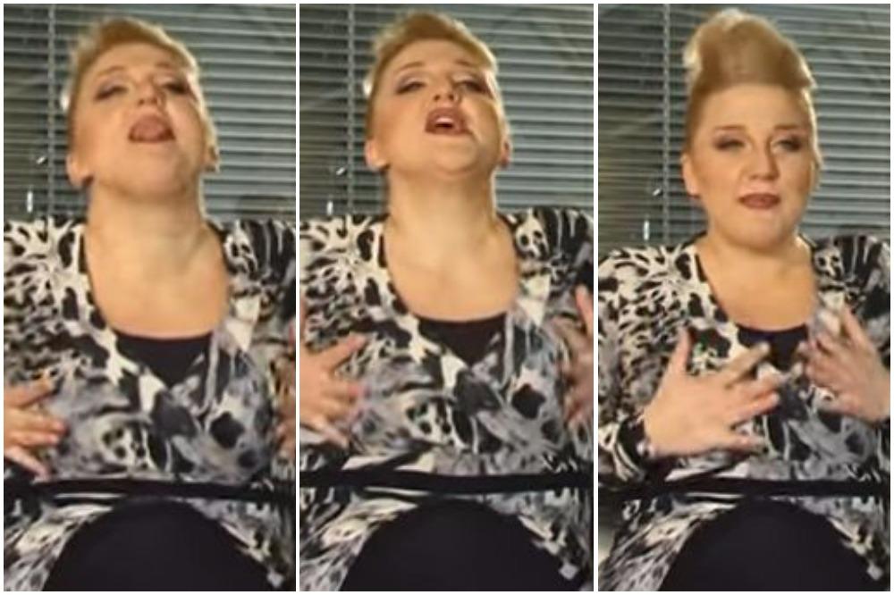ŠOK!!! Šta joj bi?! Nataša DNK usred emisije uhvatila svoje grudi, mesila ih i oblizivala se! (VIDEO)