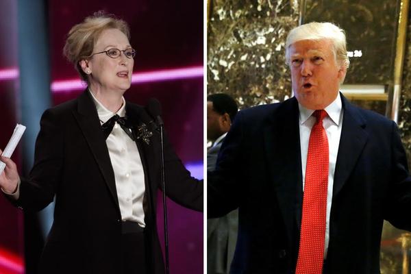 LAŽEŠ, MERIL, TI SI PRECENJENA GLUMICA: Žestok sukob Trampa i HOLIVUDSKE ZVEZDE!