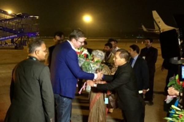 Vučić stigao u Indiju, dočekan uz najveće počasti!