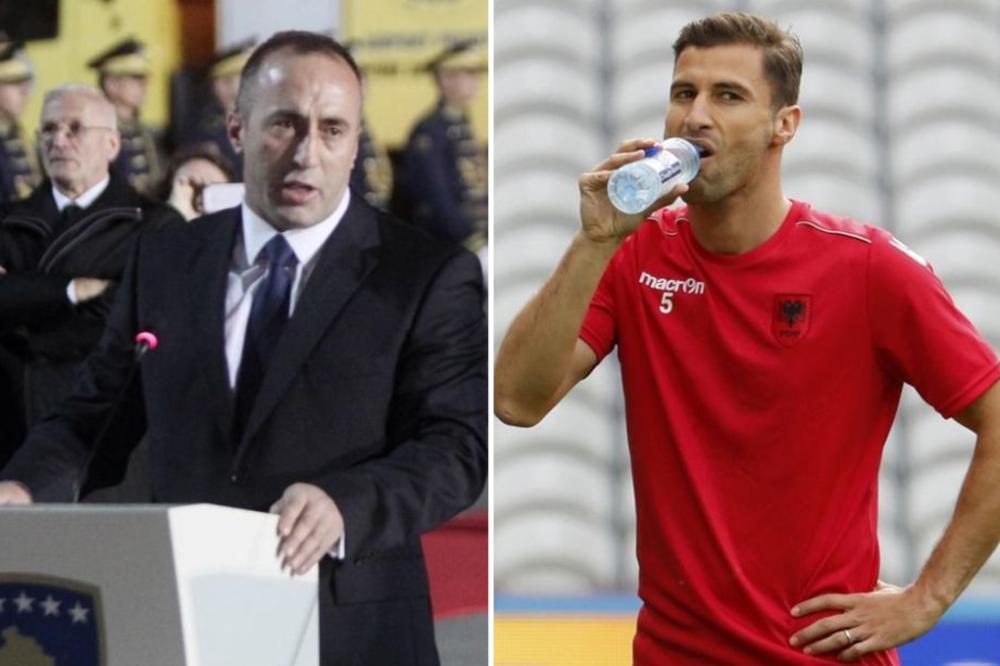 Albanski fudbaler poreklom s Kosova traži puštanje Haradinaja na slobodu! (FOTO)