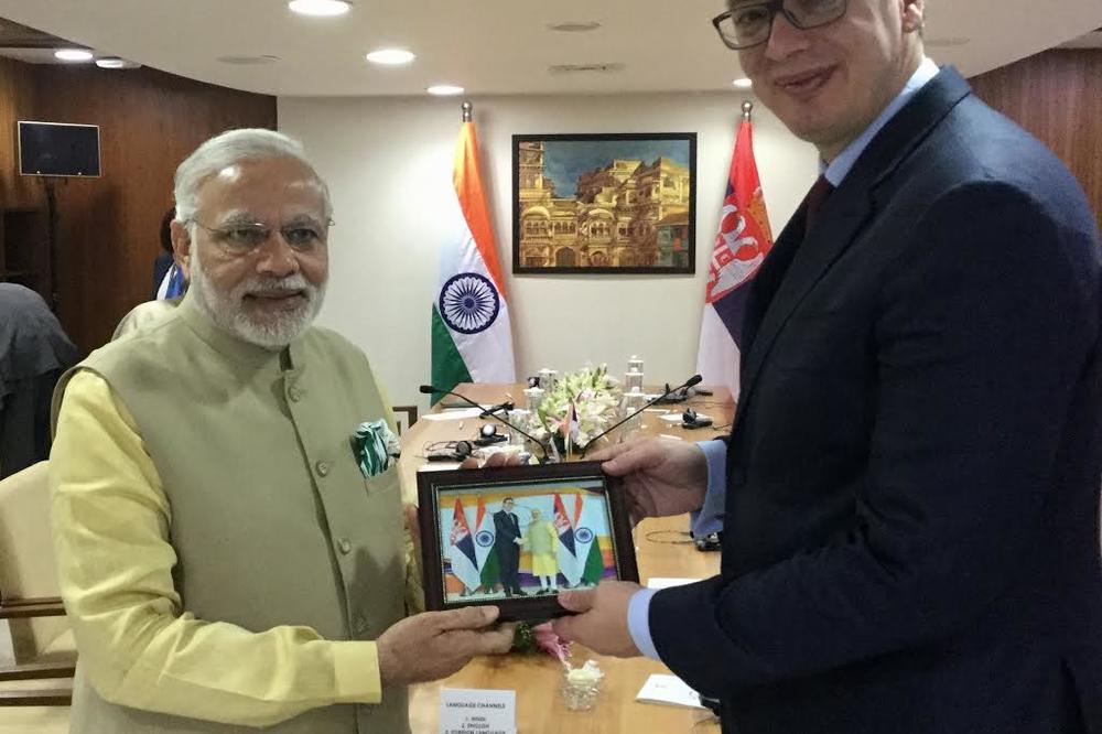 Vučić Modiju: Hvala Indiji, dođite u Srbiju!