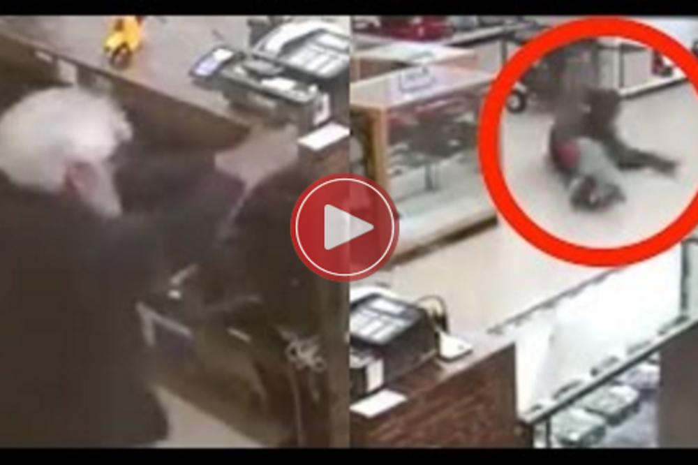 POKUŠAO JE DA OPLJAČKA PRODAVNICU ORUŽJA: Bila je to poslednja odluka u njegovom životu! (VIDEO)