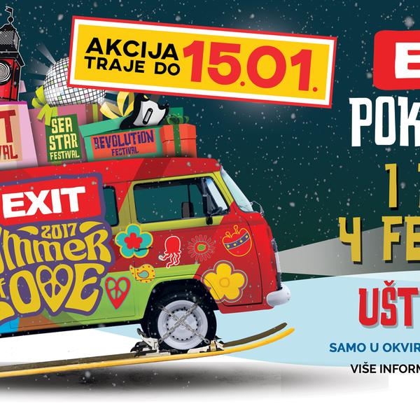 SAMO DO 15. JANUARA: Sa jednom kartom za EXIT na četiri festivala! (FOTO) (VIDEO)