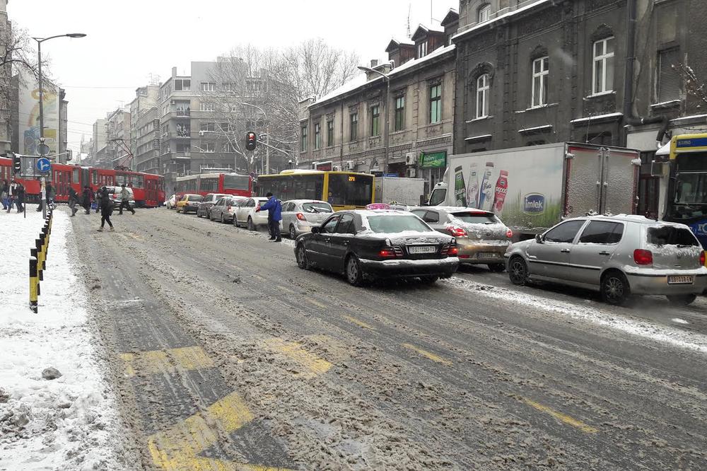 Ujutru ledeno, preko dana nešto toplije, najviša dnevna pet stepeni!