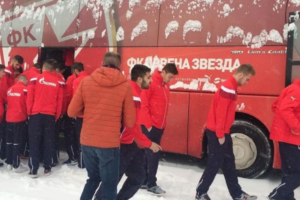 ZVEZDA NAPUSTILA BEOGRAD: Grof u Sloveniju poveo čak 33 fudbalera! (FOTO) (VIDEO)