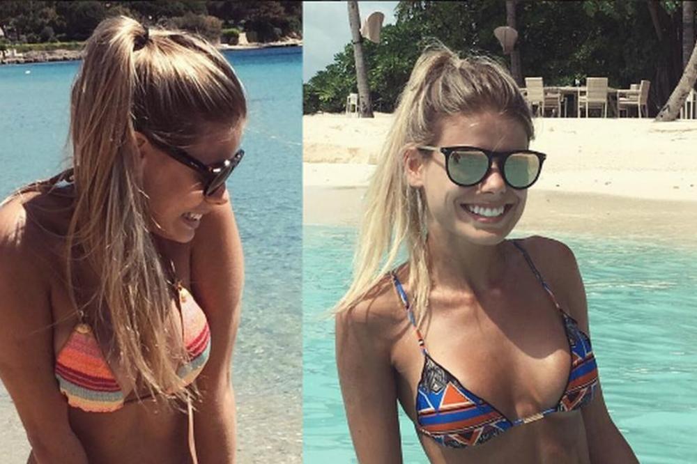Brutalno zgodna plavuša je žena jednog od najboljih štopera sveta, a omiljena garderoba joj je bikini! (FOTO)