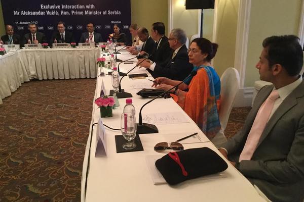 Vučić u Mumbaju: Srbija je interesantna destinacija za strane investitore
