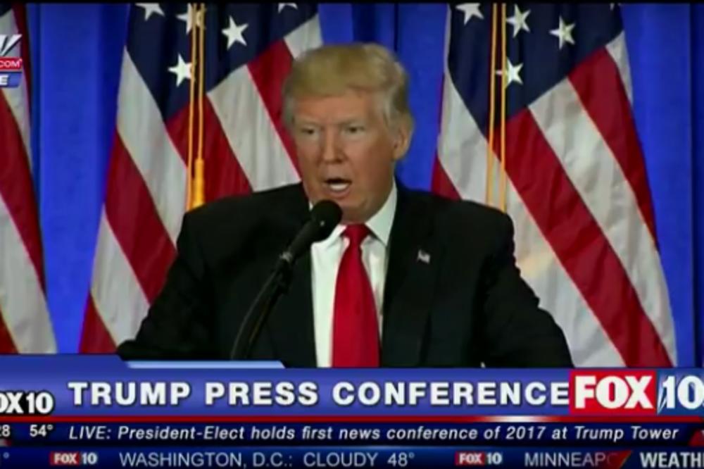 PRVA TRAMPOVA KONFERENCIJA NAKON POBEDE: Ako me Putin simpatiše to je prednost!