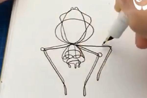 Crta životinje kao od šale, a još JAČE JE KAKO NASTAJU! (VIDEO)