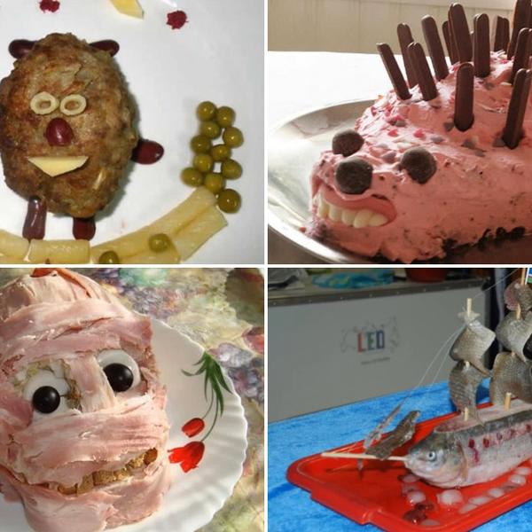 Mame htele da budu kreativne i ubede decu da jedu, REZULTAT SU NAJBIZARNIJI OBROCI IKAD! (VIDEO)