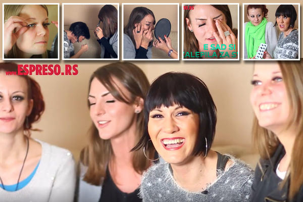 SAD ĆU TE NABODEM part 4: Beograđanke se šminkale prvi put! I umalo se potukle zbog trepavica od 200 dinara! (VIDEO)