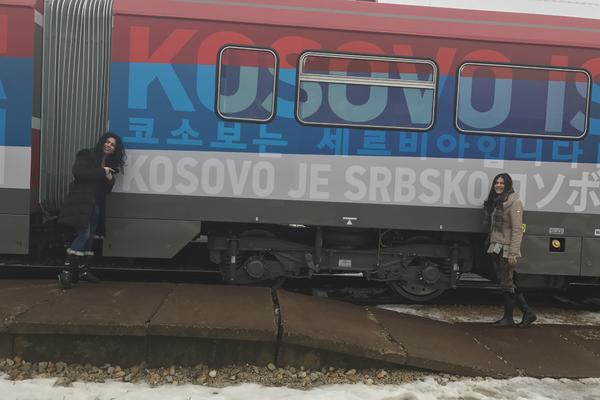 ESPRESO JE BIO U SRPSKOM VOZU ZA KOSOVO: Posle drame, tenzije i sati čekanja, voz se ipak vratio u BEOGRAD! (FOTO)(VIDEO)