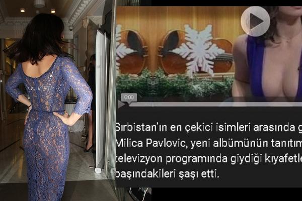 SVETSKA, A NAŠA: Mediji širom sveta POLUDELI za dekolteom srpske pevačice! (VIDEO)