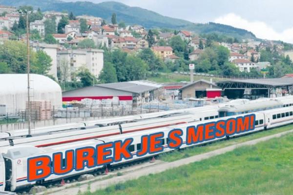 I BIH voz za trku imade! Ova PORUKA našla se na vagonima koji stižu iz BOSNE u SRBIJU (FOTO)