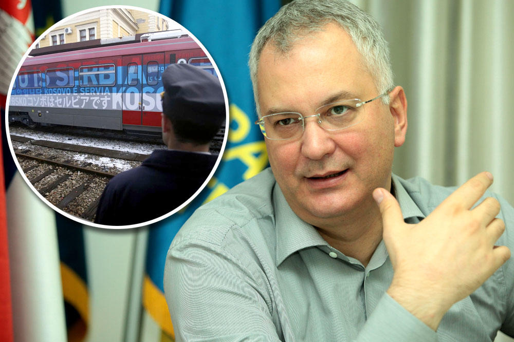 BOLJE DA JE OSLIKANI ŠINOBUS OTIŠAO U DAVOS! Šutanovac oštro o srpskom vozu za Kosovo!
